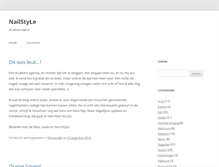 Tablet Screenshot of nailstyle.be